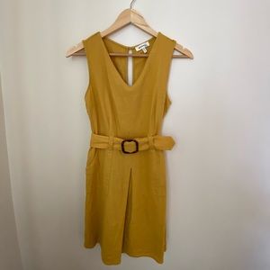 ‘Laurel’ gold dress